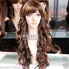 Title399 Cosplay blue purple mixed long curly heat Resistant full wig 