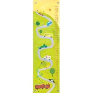 Oopsy daisy Up the Hill Growth Chart by Jenny Kostecki  Shaw, 12 by 42 