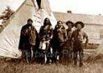 Photo Chief Lone Deer Tipi Teepee Indians and Cowboys  