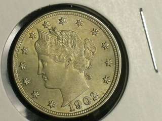 1902 Choice BU Liberty Nickel (3 11 #1)  