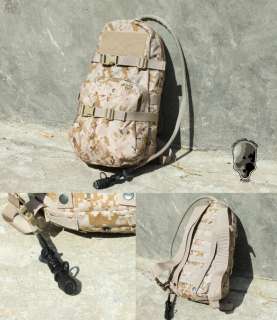 3L Airsoft Assault Pack w/ Hydration Pouch China AOR1  