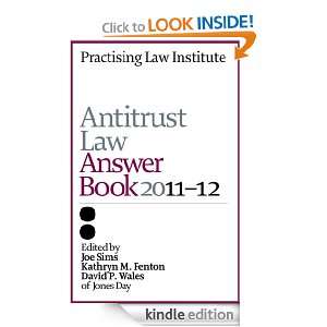 Antitrust Law Answer Book 2011 12 Jones Day  Kindle Store
