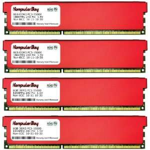  Komputerbay 32GB (4x 8GB) DDR3 PC3 15000 1866MHz DIMM with 