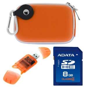  A Data 8GB Class 4 SDHC Memory Card + Memory Card Reader 