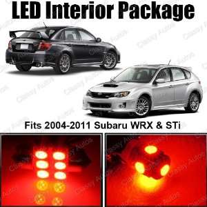  LED Lights Interior Package for Subaru WRX STi (6 Pieces) Automotive