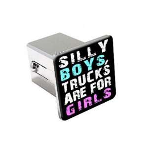  Silly Boys Trucks For Girls   Chrome 2 Tow Trailer Hitch 