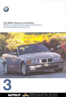1998 BMW 323iC 328iC Convertible Sales Brochure  