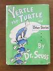 1st 1958 hcdj yertle the turtle and other stories dr