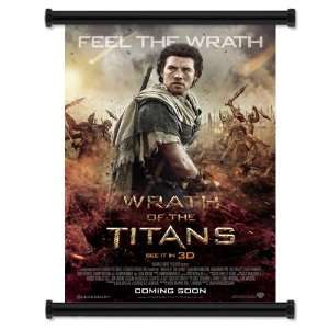  Wrath of the Titans Movie 2012 Fabric Wall Scroll Poster 