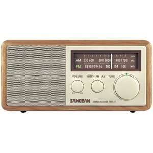  SANGEAN WR11 WOOD CABINET AM/FM TABLE TOP RADIO SNGWR11 