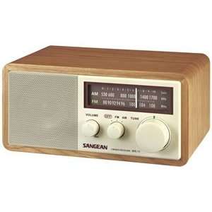    New Wood Table Top Radio   SAN WR11  Players & Accessories