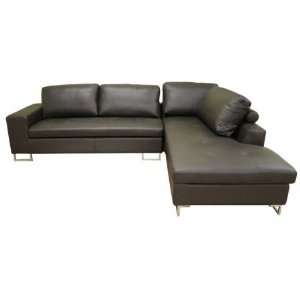  3112 9211 Dark Brown Sectional