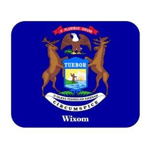  US State Flag   Wixom, Michigan (MI) Mouse Pad Everything 