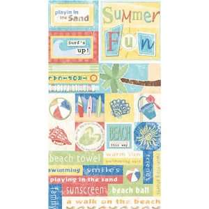  Summer Fun Cardstock Stickers