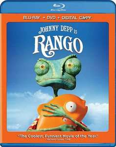 Rango Blu ray DVD, 2011, 2 Disc Set, Includes Digital Copy  