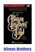 Best of the Allman Brothers Band Easy Guitar Tab Book  