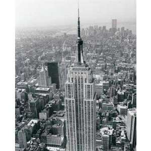   Empire State Buildingworld Trade Center Poster Print