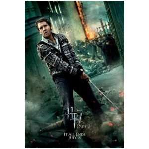 Harry Potter and the Deathly Hallows Part II   NEVILLE   Movie Flyer 