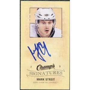  2009/10 Upper Deck Champs Signatures #CSMA Mark Streit 