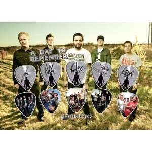  A Day To Remember Signed Autographed 500 Limited Edition 