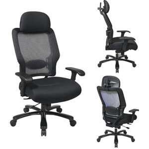   Seat Big and Tall Chair with Adjustable Headrest, 2 Way Adjustable Arm