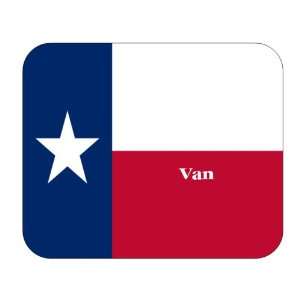  US State Flag   Van, Texas (TX) Mouse Pad 