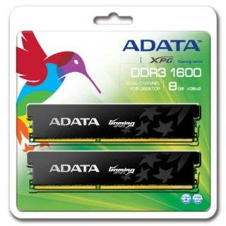 ADATA Gaming Series DDR3 1600Mhz 8 GB Kit 2 x 4 GB CL9 Desktop Memory 