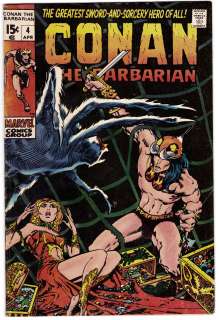 Conan the Barbarian 4, signed by Barry Smith, F/VF  