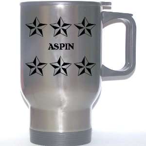  Personal Name Gift   ASPIN Stainless Steel Mug (black 