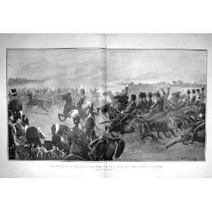  1902 SHAH WOOLWICH ROYAL HORSE ARTILLERY REVIEW