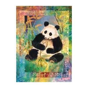   Panda   Artist Pat Woodworth  Poster Size 29 X 22
