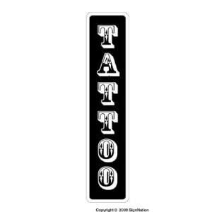  TATTOO   Street Sign   new signs shop tattoos ink guns 