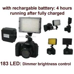 520lm LED Light with Rechargable Battery (4 hours running) for Olympus 