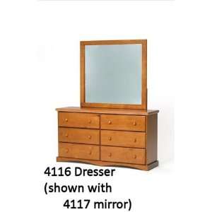  Woodcrest PineRidge 6 Drawer Dresser 4116