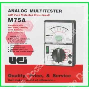  UEI M75A Analog Multimeter 17 Range 1000V