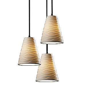   Light Cluster Cone Pendant by Justice Design Group