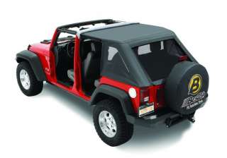 2007 2012 Jeep Wrangler JK Unlimited 4 Door Bestop Trektop NX 56823 