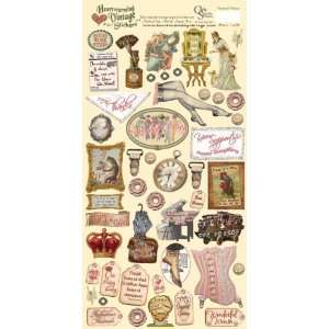   Vintage Cardstock Stickers   Wonderful Women Arts, Crafts & Sewing
