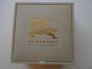Burberry Signature Check Cufflinks  Authentic  New $175  