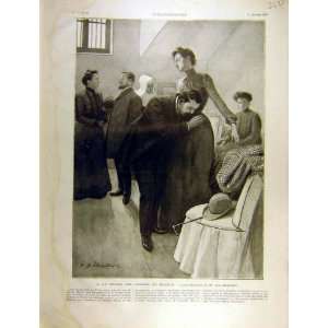  1903 Madrid Prison Women Humbert French Print