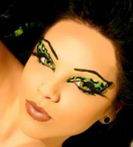 Xotic Eyes Self Adhesive Makeup Reusable Glitter Crystals~ 4 Black 