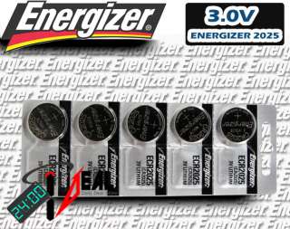 NEW ENERGIZER CR2025 CR ECR 2025 3v Battery EXP 2021  