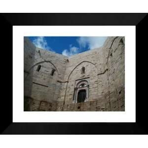  Castle del Monte, Italy Large 15x18 Framed Photography 