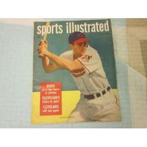   Magazine Lou Boudreau Cover VGEX+   MLB Magazines