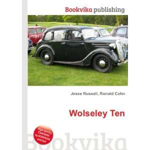  Wolseley Ten Ronald Cohn Jesse Russell Books