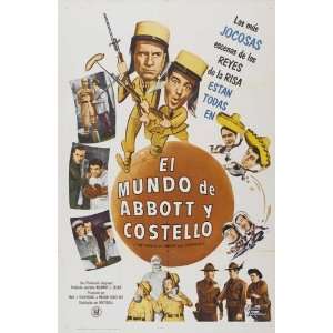  The World of Abbott and Costello Poster Movie Argentine 27 