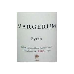   Margerum Syrah Colson Canyon Vineyard 750ml Grocery & Gourmet Food