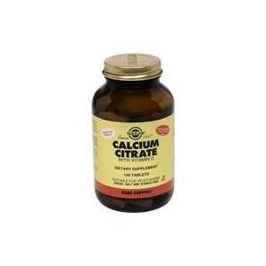 Calcium Citrate with Vitamin D   Helps build and maintain bones and 