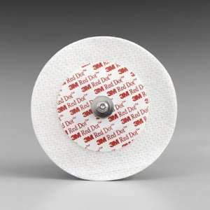   3M Red Dot Diaphoretic Cloth Electrode 50/Bag