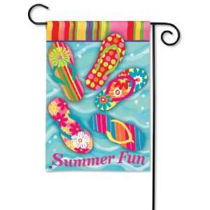    Weather Polyester Summer Fun Garden Flag, Fade and Mildew Resistant